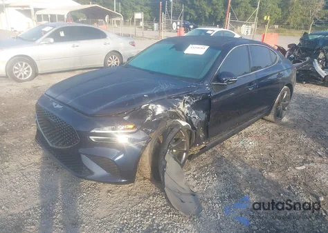 2023 Genesis G70 2.0T Rwd from USA, damaged, VIN KMTG34TA8PU116701